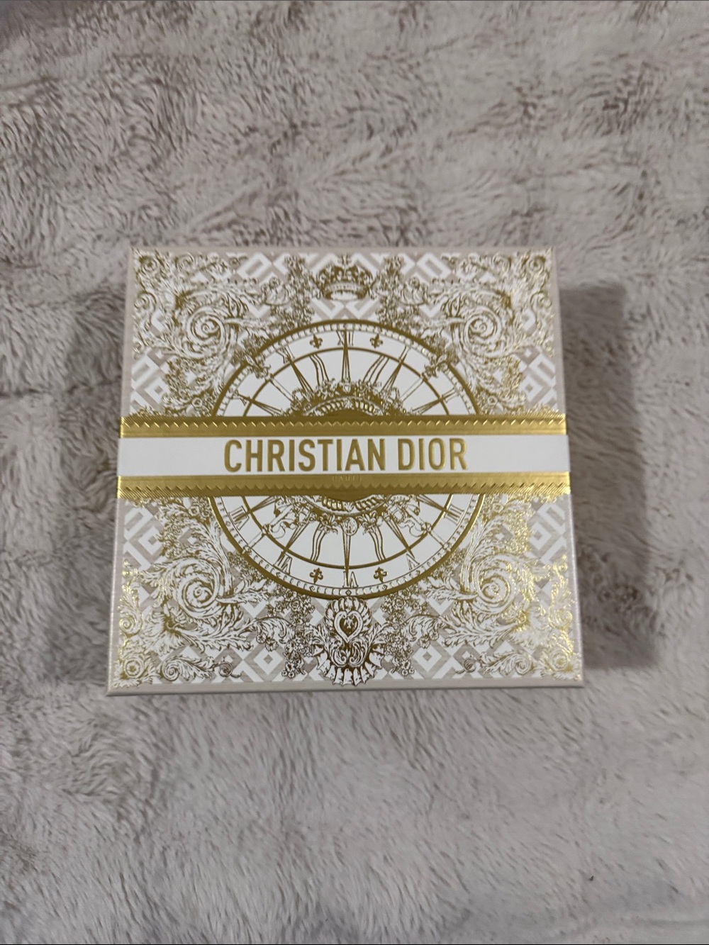 Dior Gold and White Decorative Box